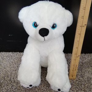 white teddy bear